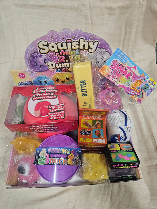 Squishy basket - 11 pieces
