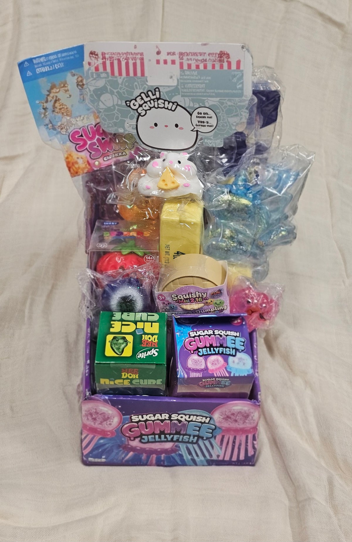 Squishy basket - 13 piece