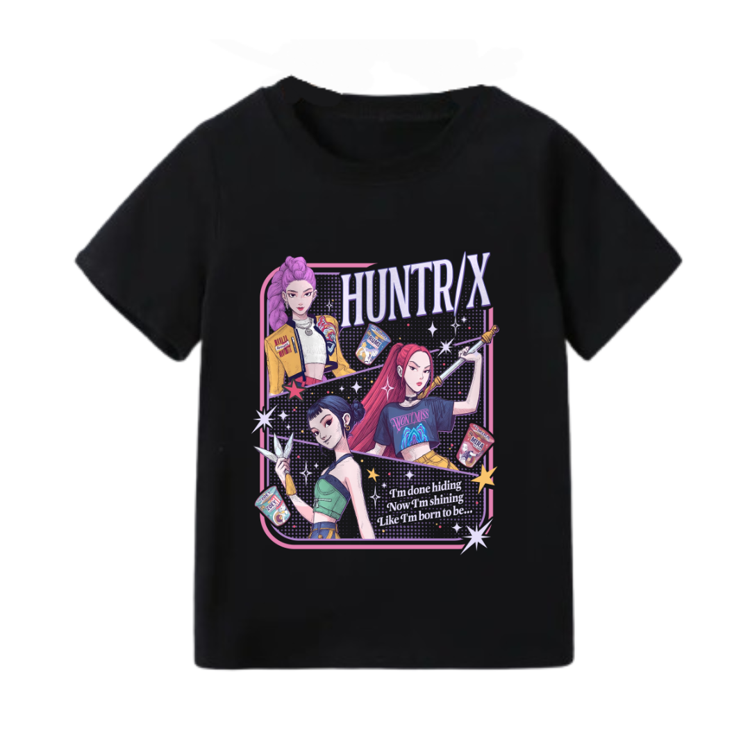 Huntrix Black Tee