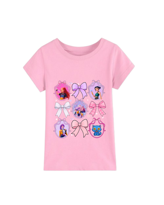 Light Pink Huntrix Tee