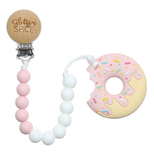 Donut Teether Strawberry