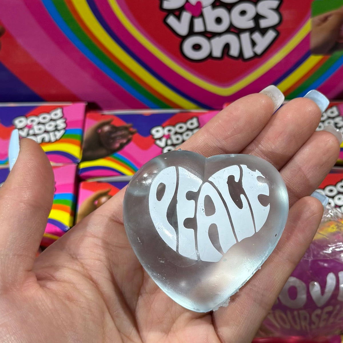 Sugar Squeeze Positive & Good Vibe Heart
