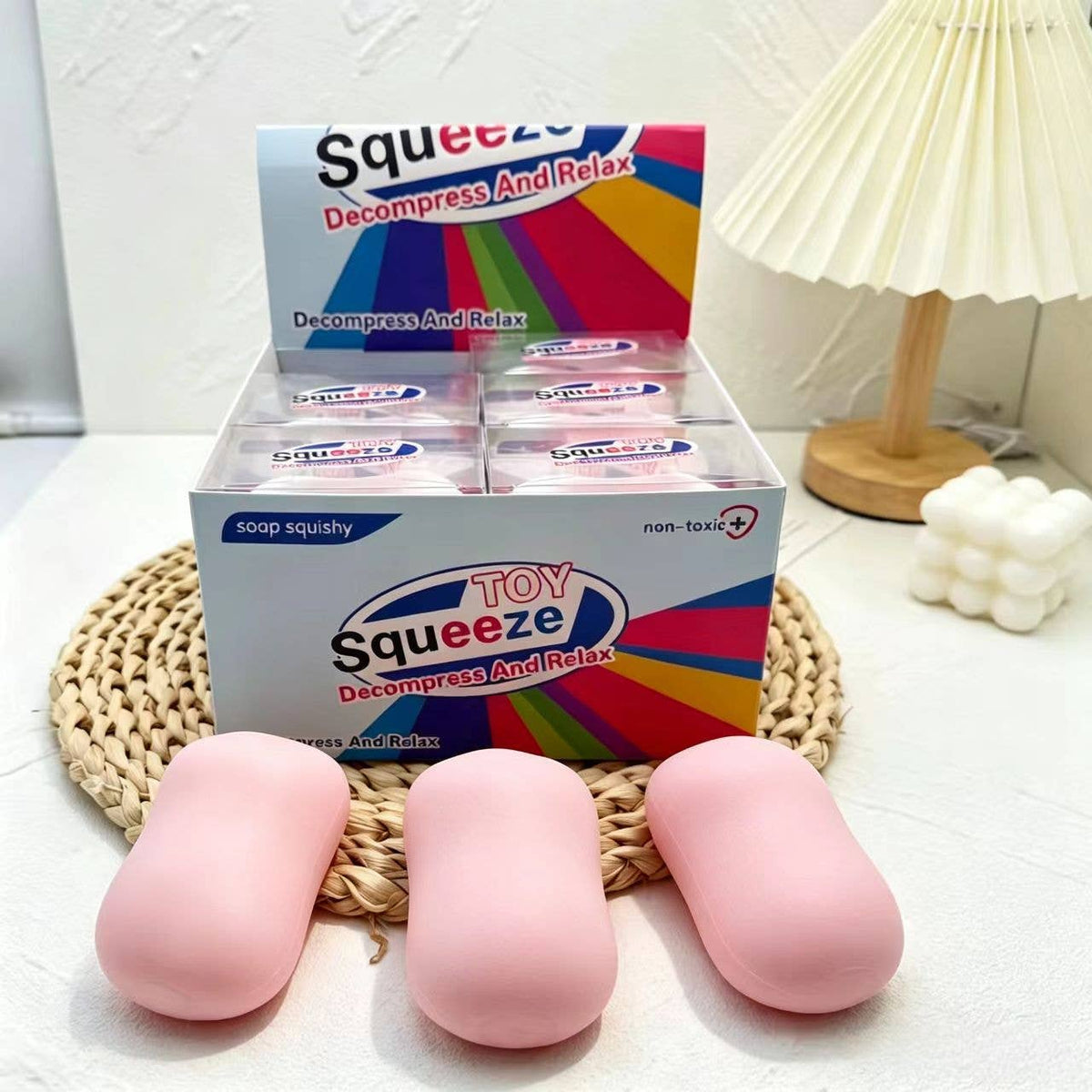 CRUNCHY PINK SOAP SQUISHY