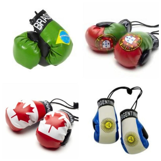 Country Hanging Boxing Gloves