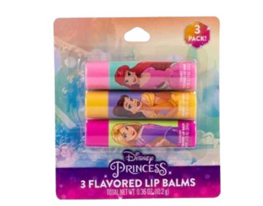 Princess Lip Balm 3-pack