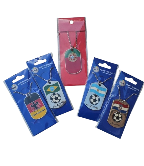 Dog tag country necklace