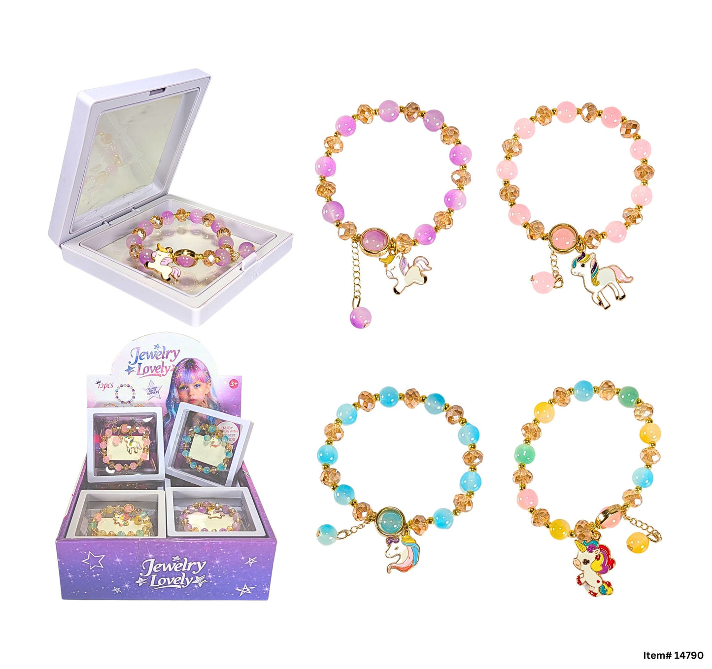 Lovely Jewellery- Unicorn bracelet