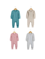 Double zipper solid pastel bamboo sleepers