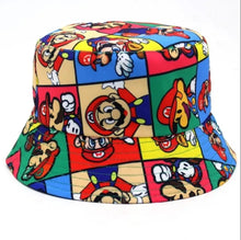 Load image into Gallery viewer, Super Mario Bros Bucket hat
