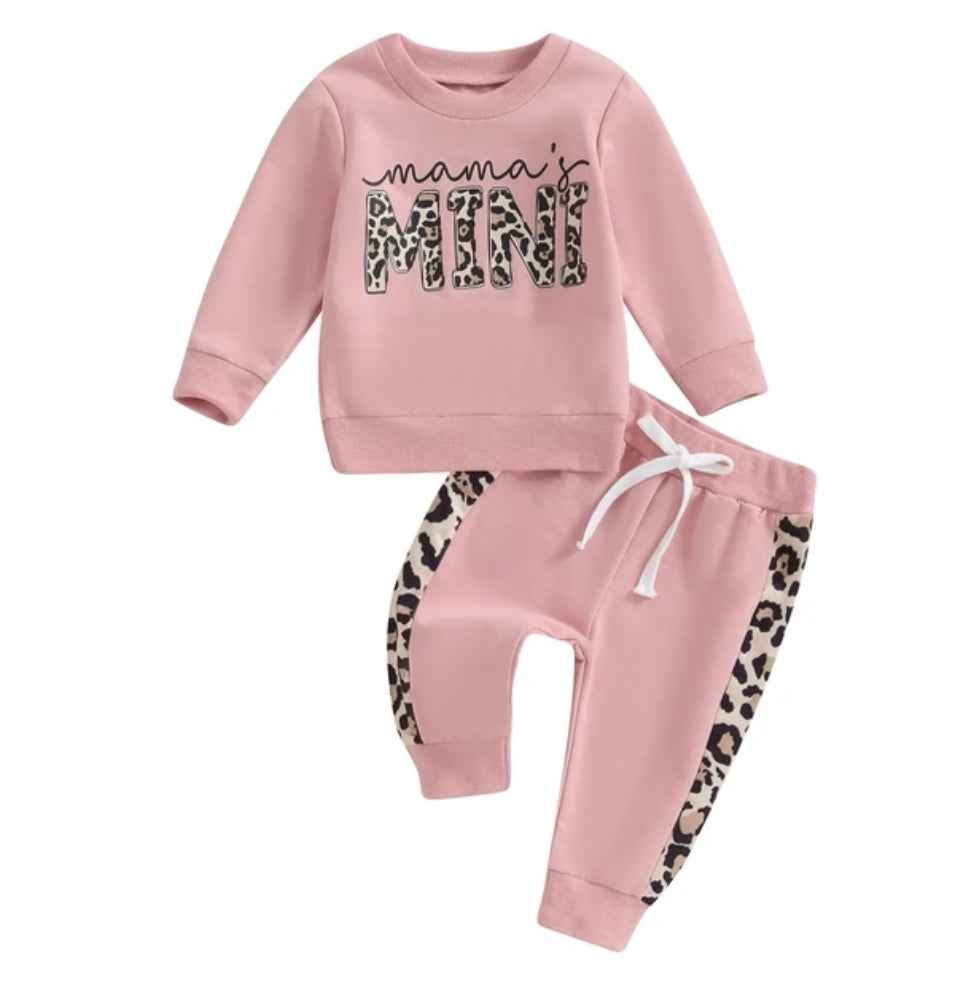 Mamas Mini leopard set