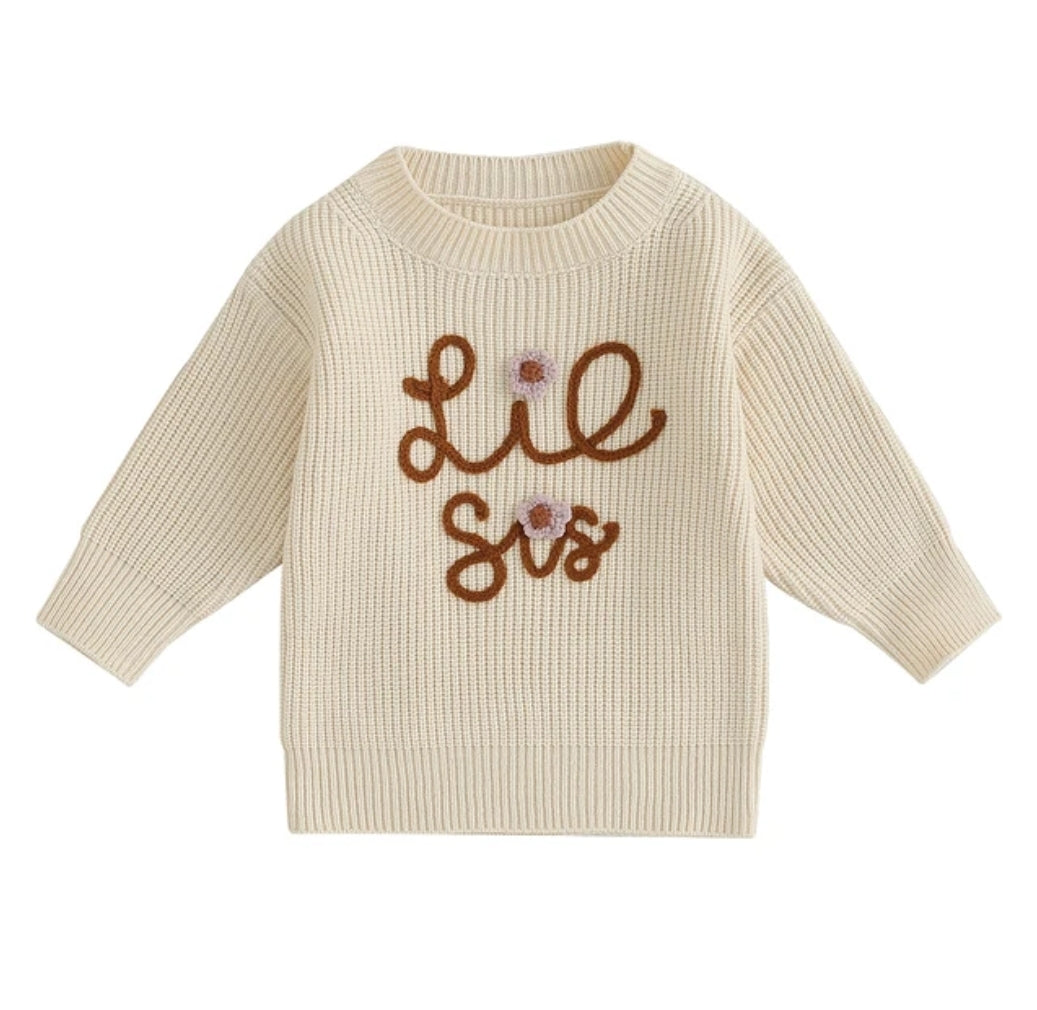 Big Sis / Lil sis knit sweater