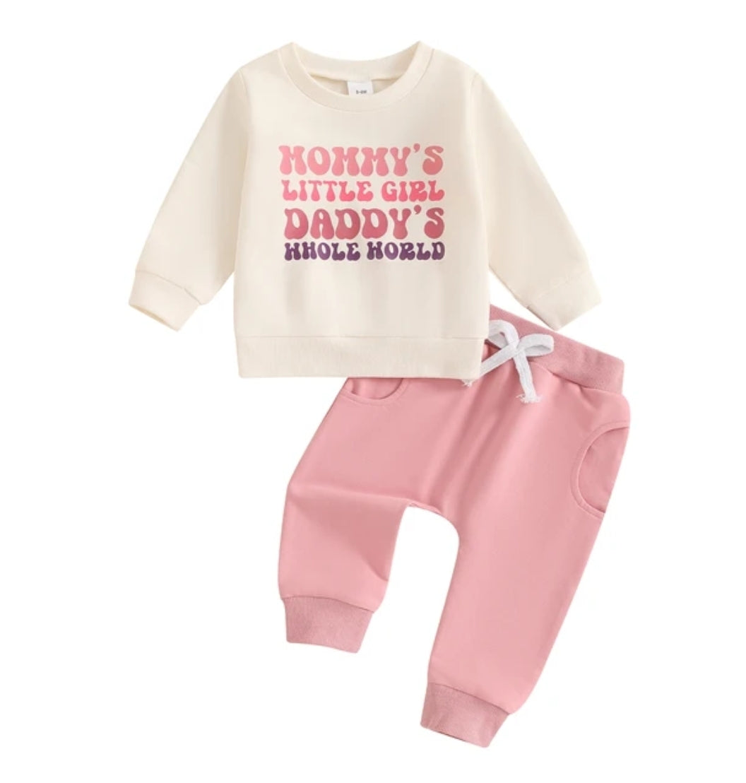 Mommy's Little Girl, Daddy's Whole World Set