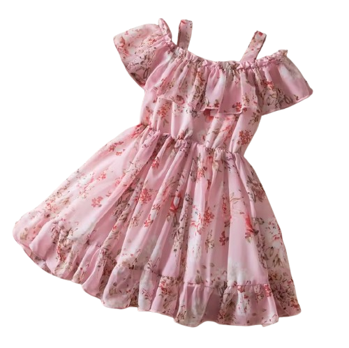 Pink Flower Dress