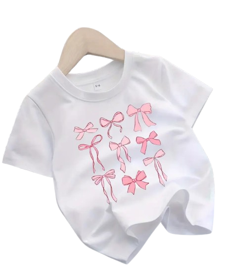 Pink Bow Tshirt
