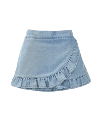 Denim Skort