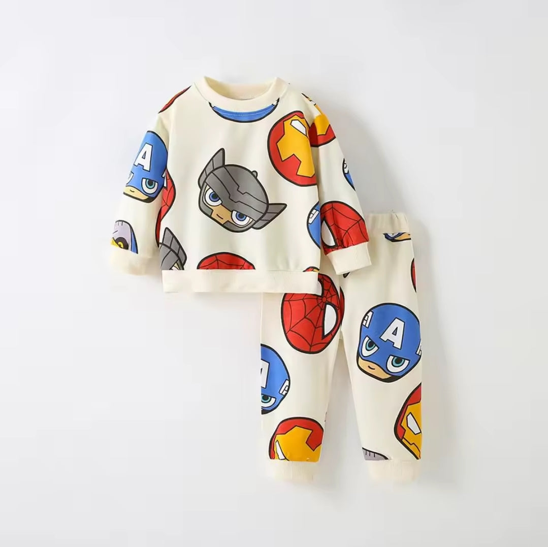Cream Marvel Set