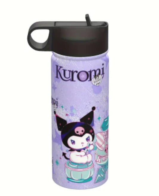 Kuromi water bottle