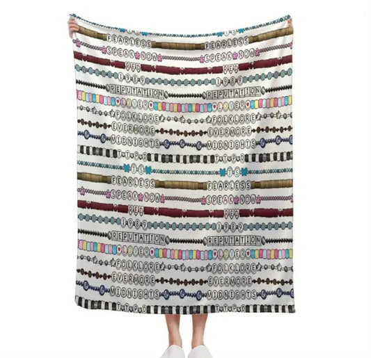 Taylor Swift Bracele Blanket