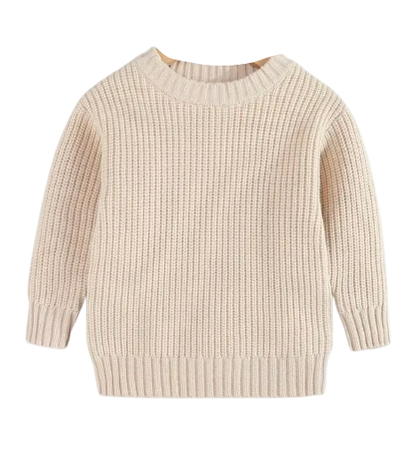 Beige Knit Sweater
