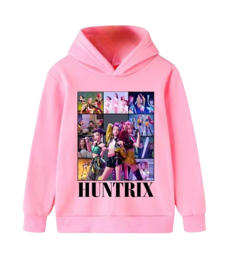 Huntrix Pink Hooded sweater