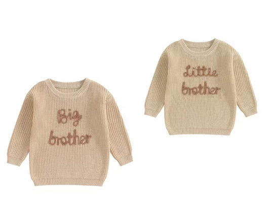 Big Bro/ Little Bro Knit Sweater