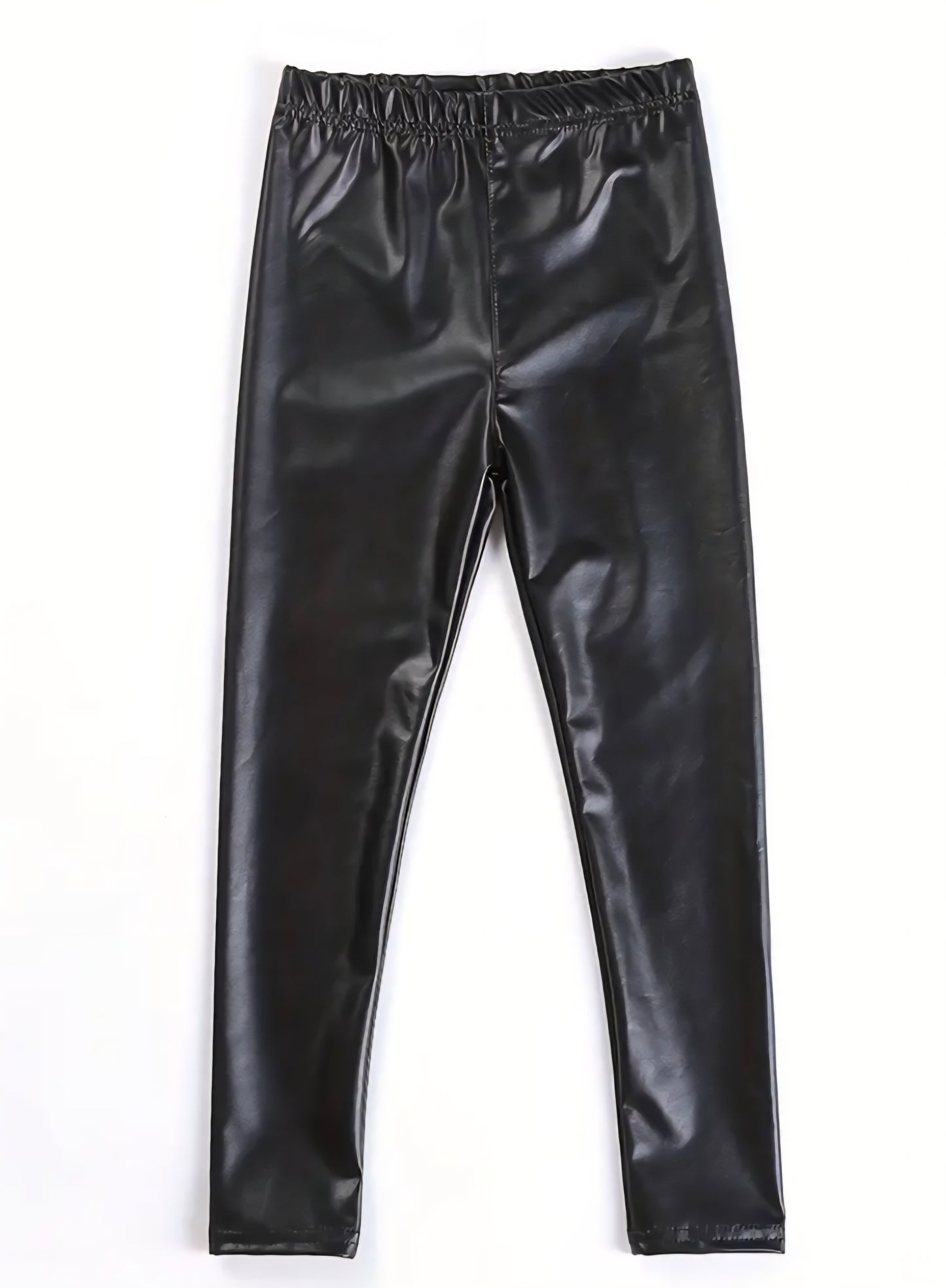 Faux leather leggings