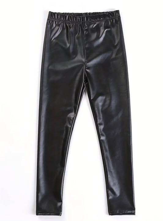 Leather leggings