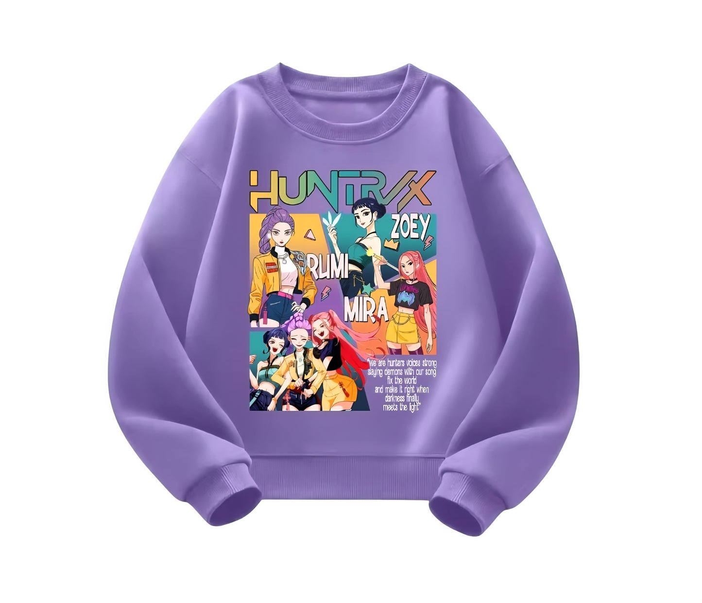 Huntrix Purple Crew