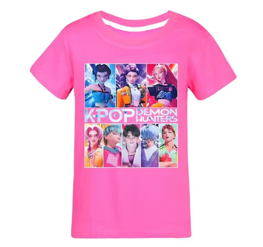 Hot Pink Huntrix Tshirt
