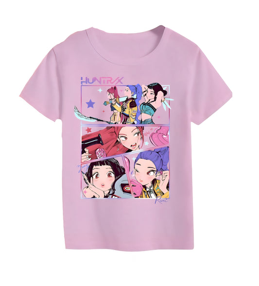 Huntrix Purple Anime tee