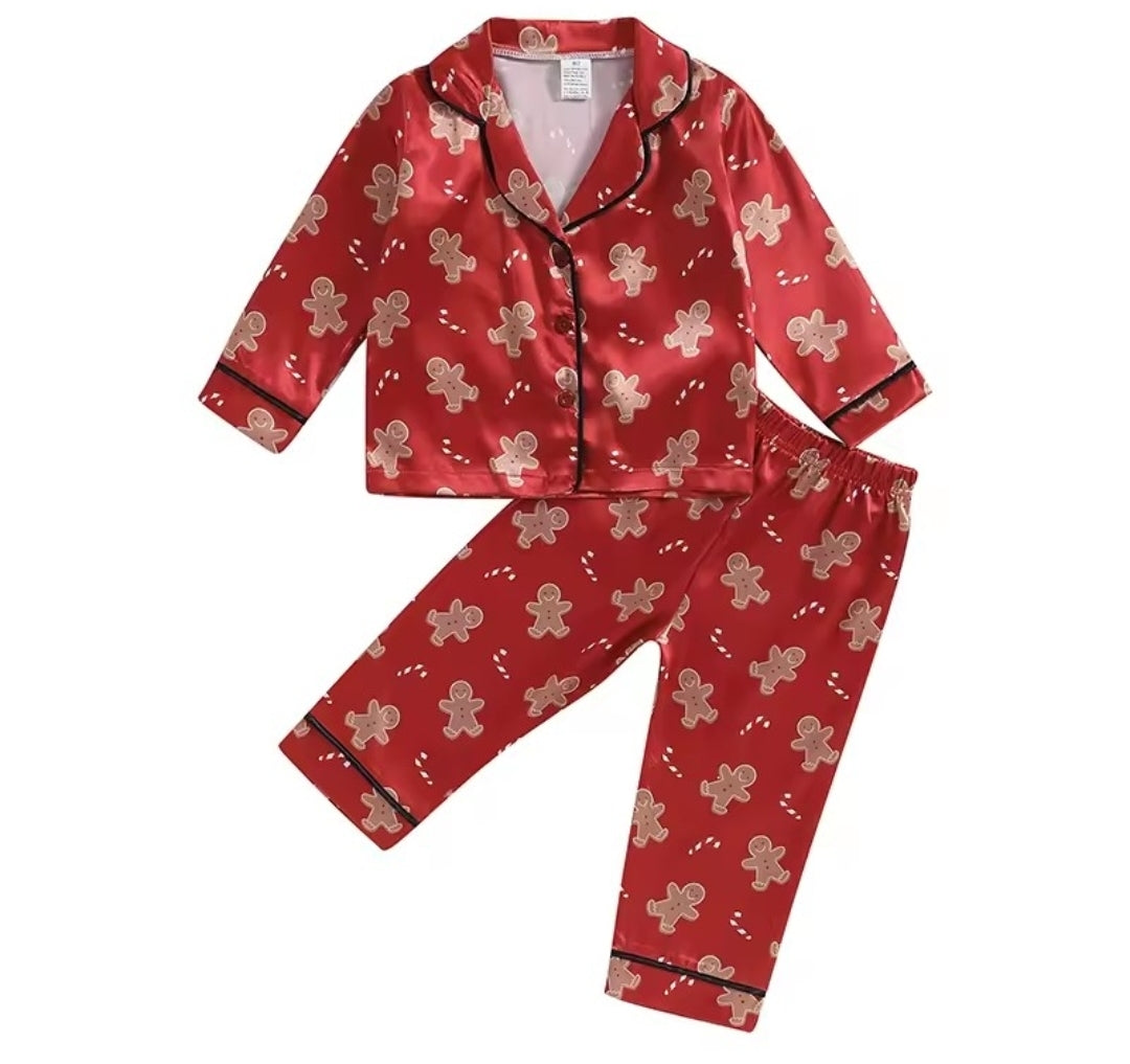 Gingerbread Satin pjs