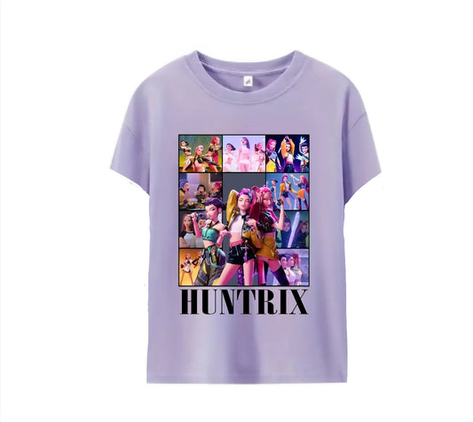 Purple huntrix Era tshirt