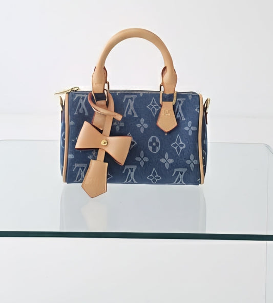 Denim lv speedy