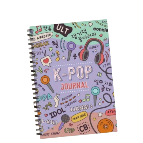 Kpop 100 page notepad