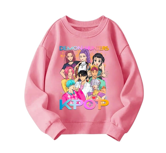 Pink huntrix sweater