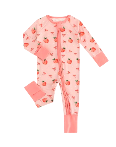 Peaches and bows Bamboo Sleeper