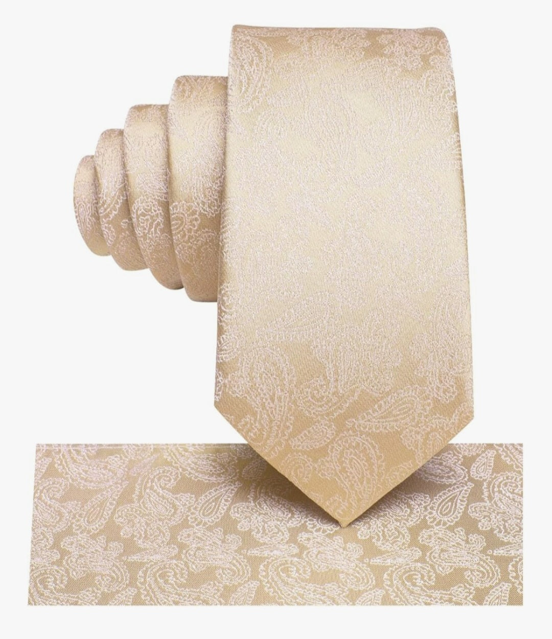 Pocket square and Tie