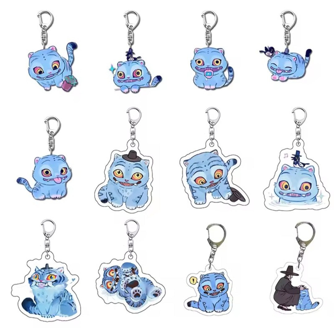 Loot bag key chains