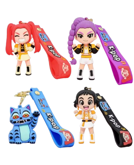 Huntrix Character Key Chains