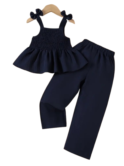 Navy blue 2 piece set