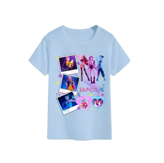 Huntrix Girls Blue tee