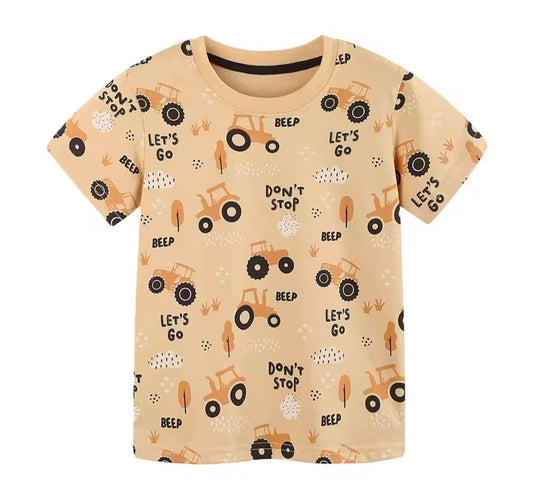 Yellow Tracktor Tshirt