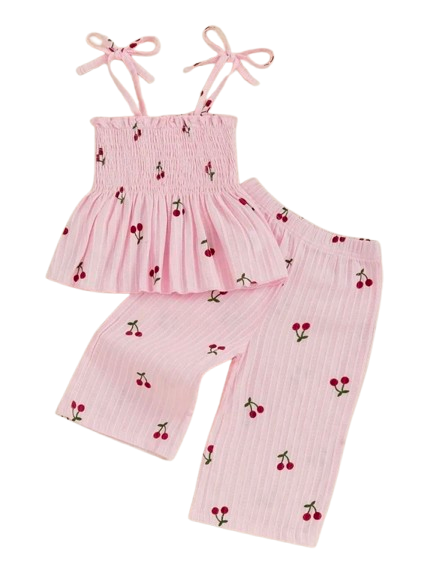 Cherry boho set