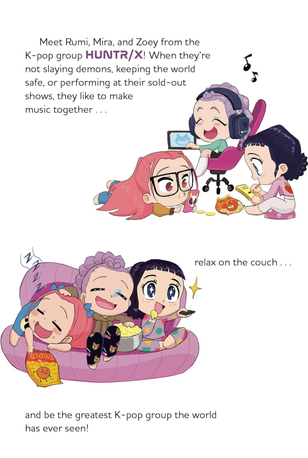 A little golden book - kpop demon hunters