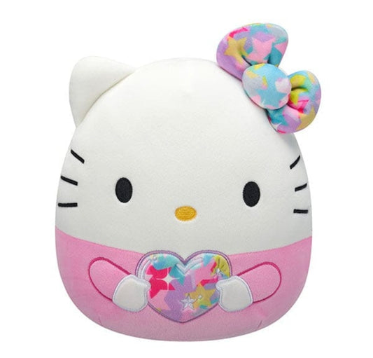Squishmallows Super Soft Plush Toy 8" Sanrio Hello Kitty Star Shine Squad - Hello Kitty