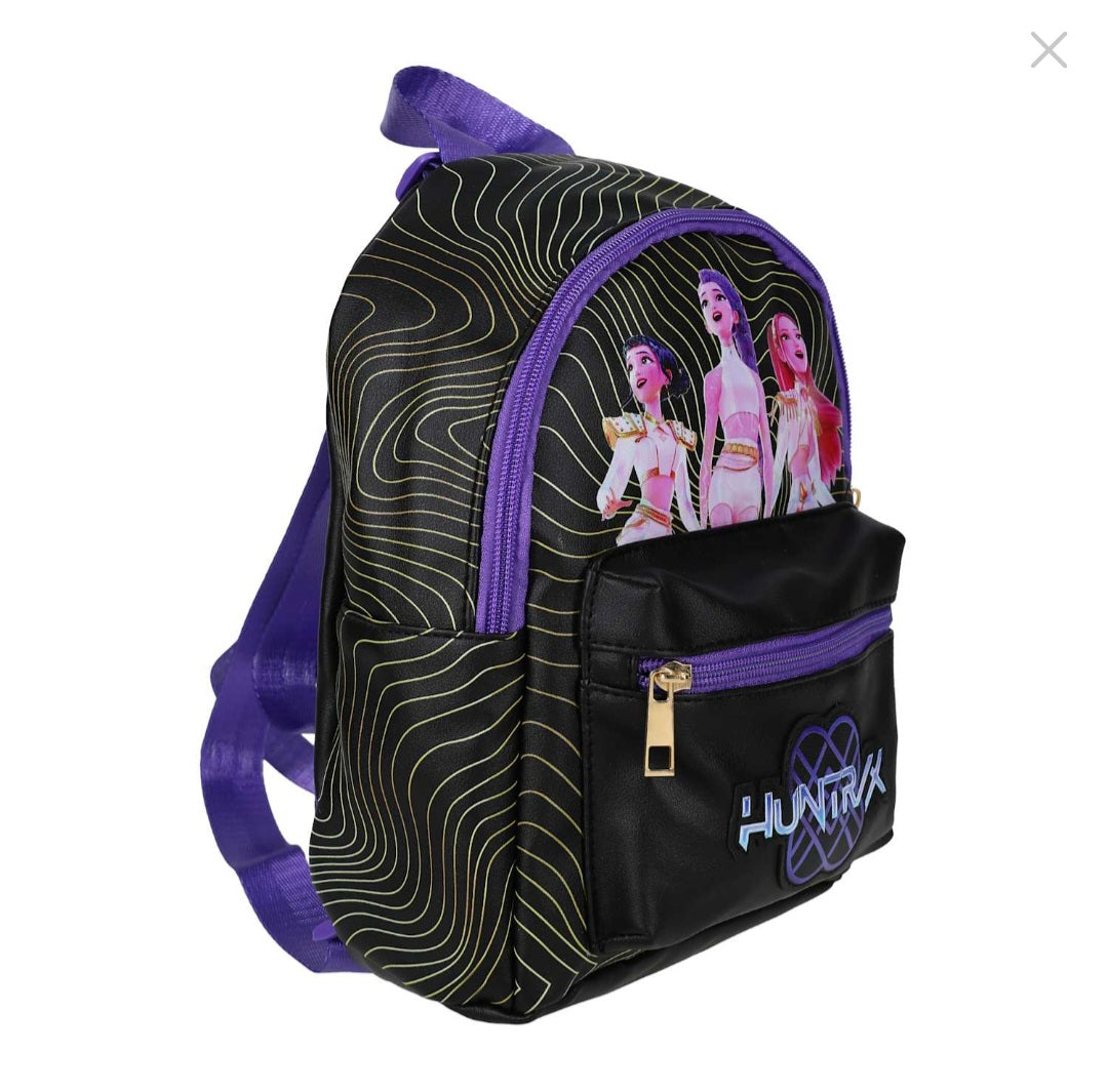 Huntrix Faux Leather Mini Back Pack