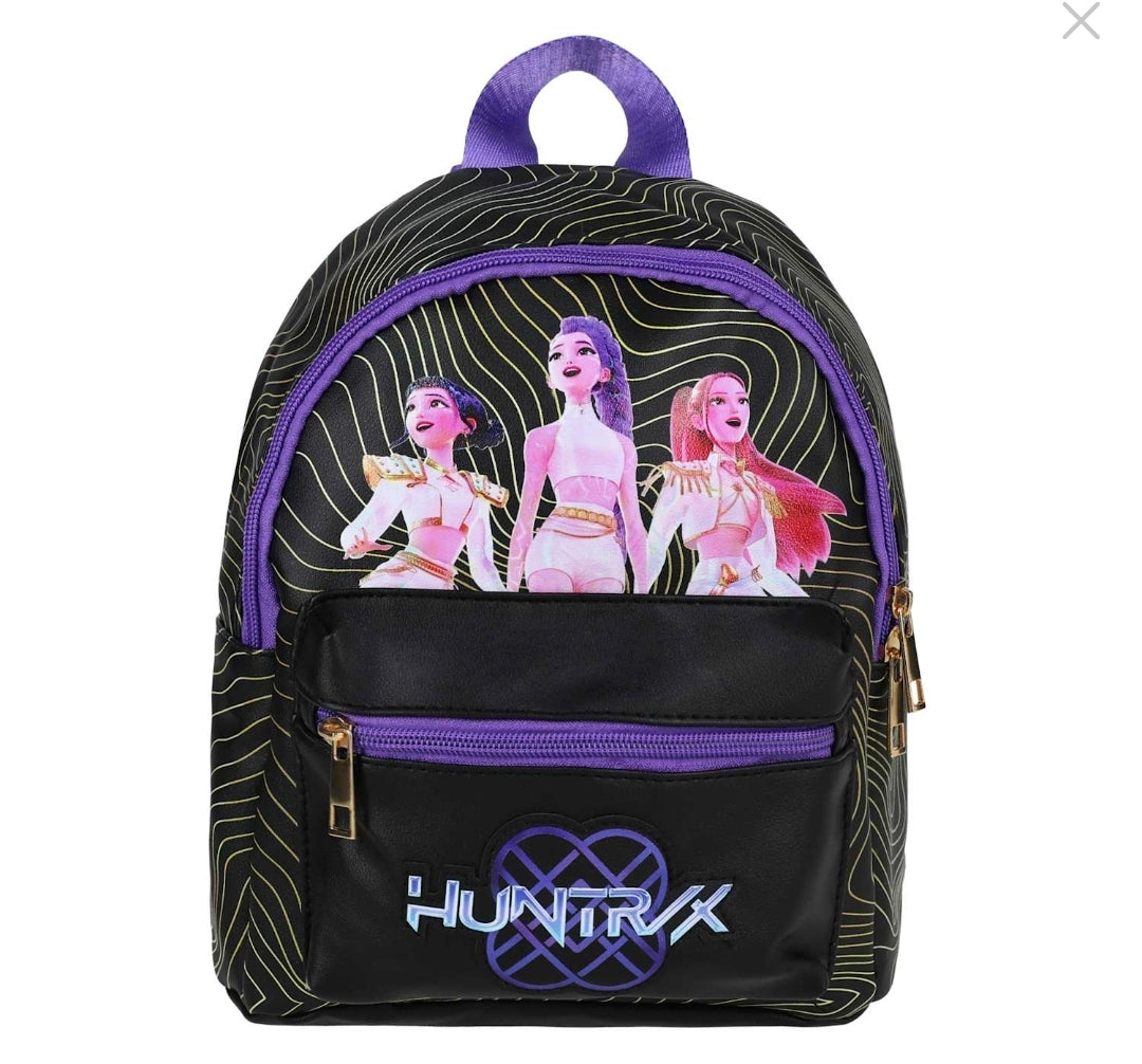 Huntrix Faux Leather Mini Back Pack