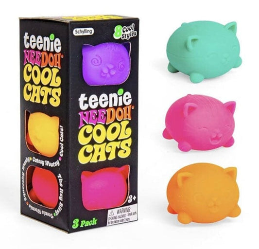 Teenie Nee Doh® Cool Cats Squishy (picked at random)