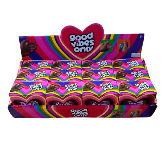 Good vibes only minibheart squish