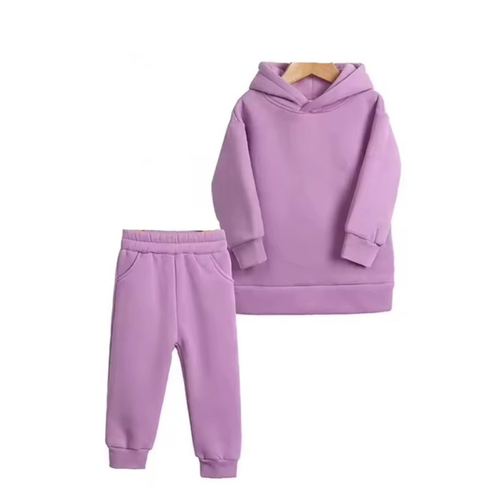 Purple Fleece Set